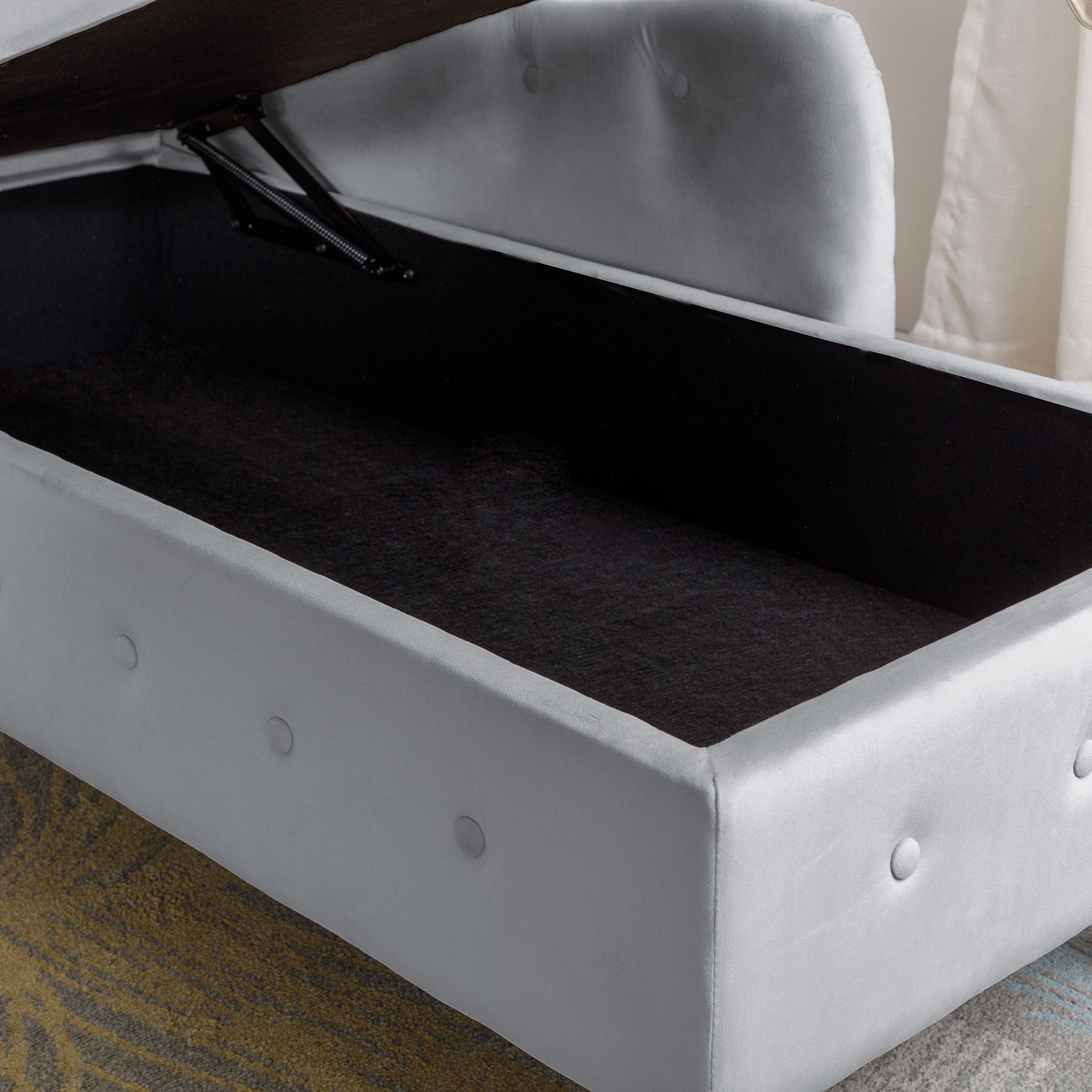Grey Chaise Lounge