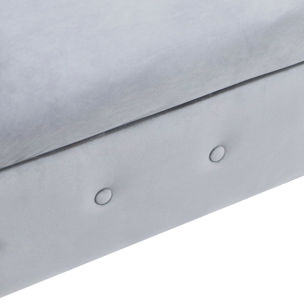 Grey Chaise Lounge