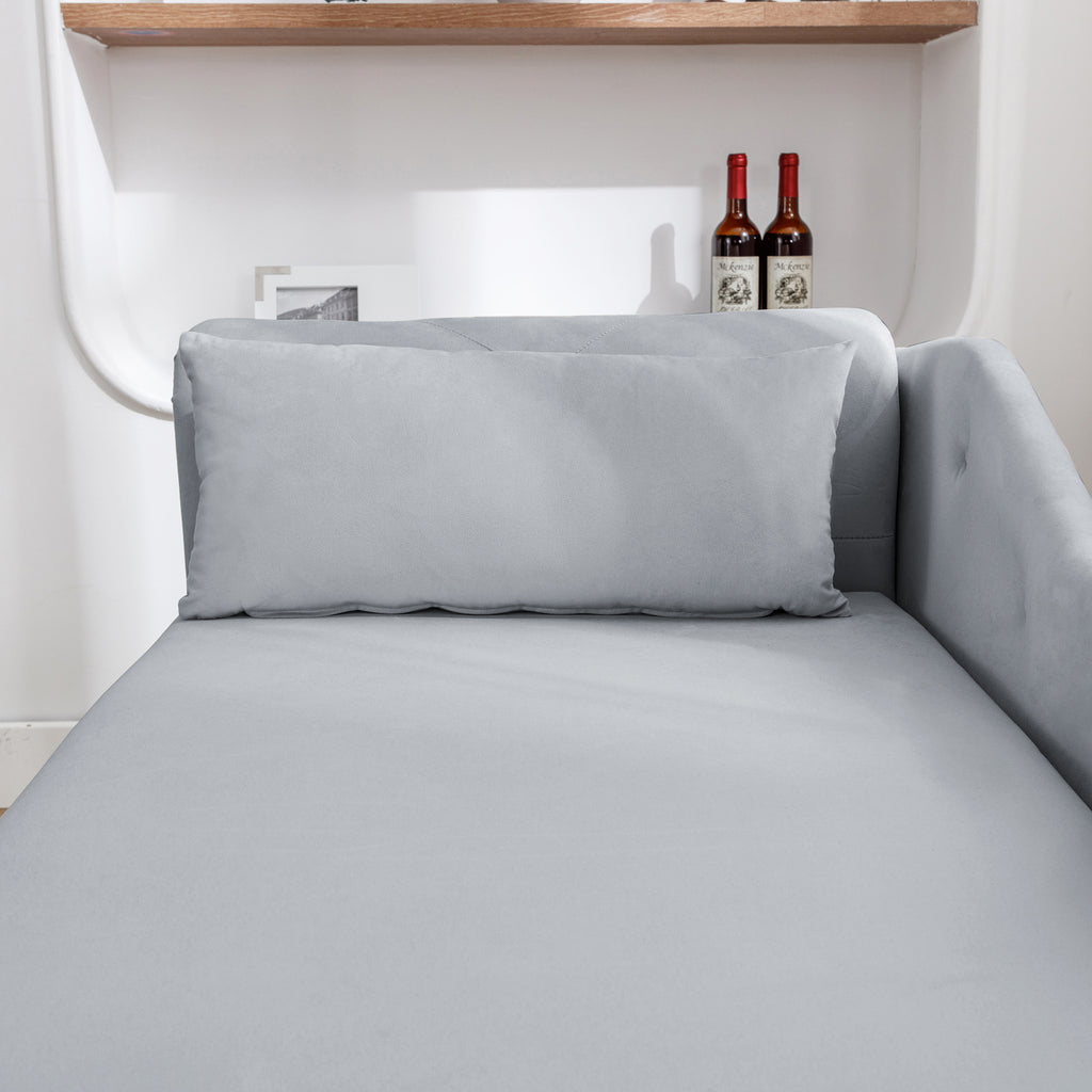 Grey Chaise Lounge