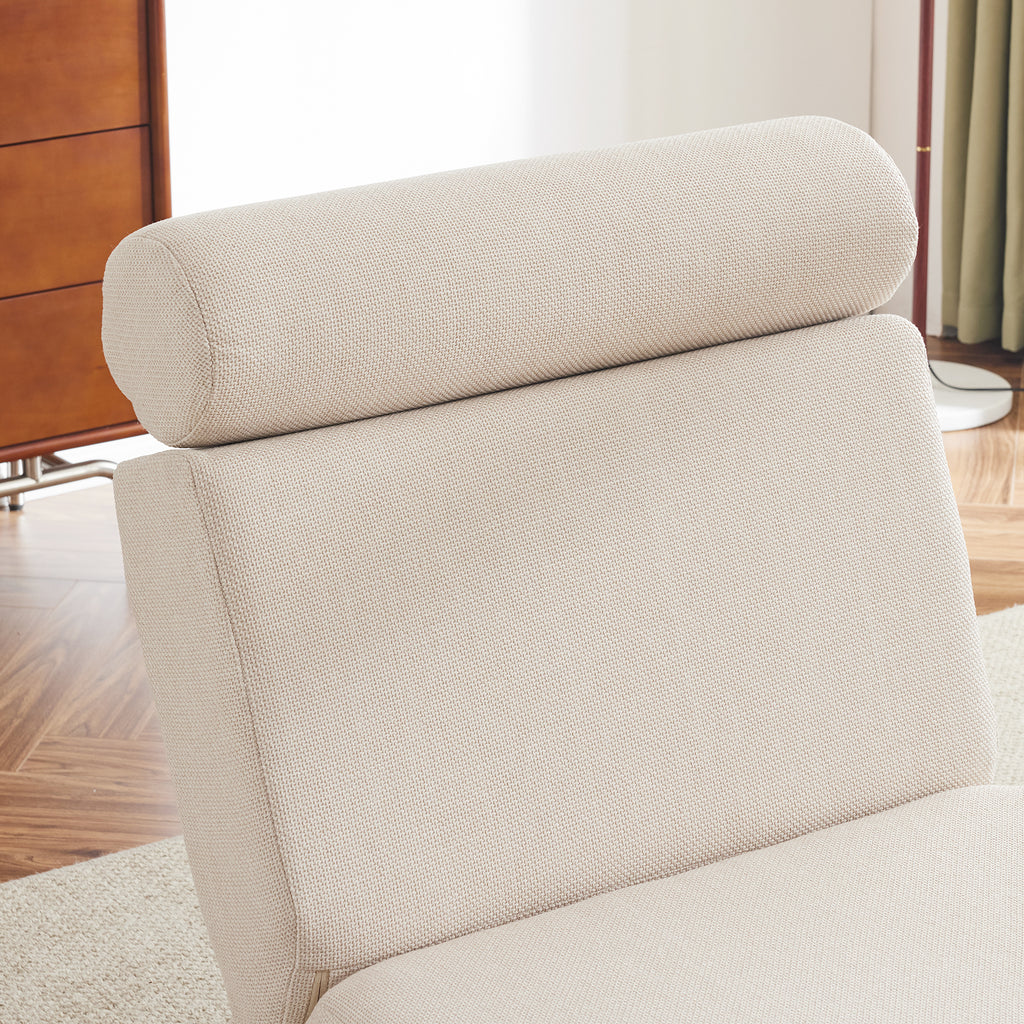 Foldable Sofa Bed Chair – Cream White