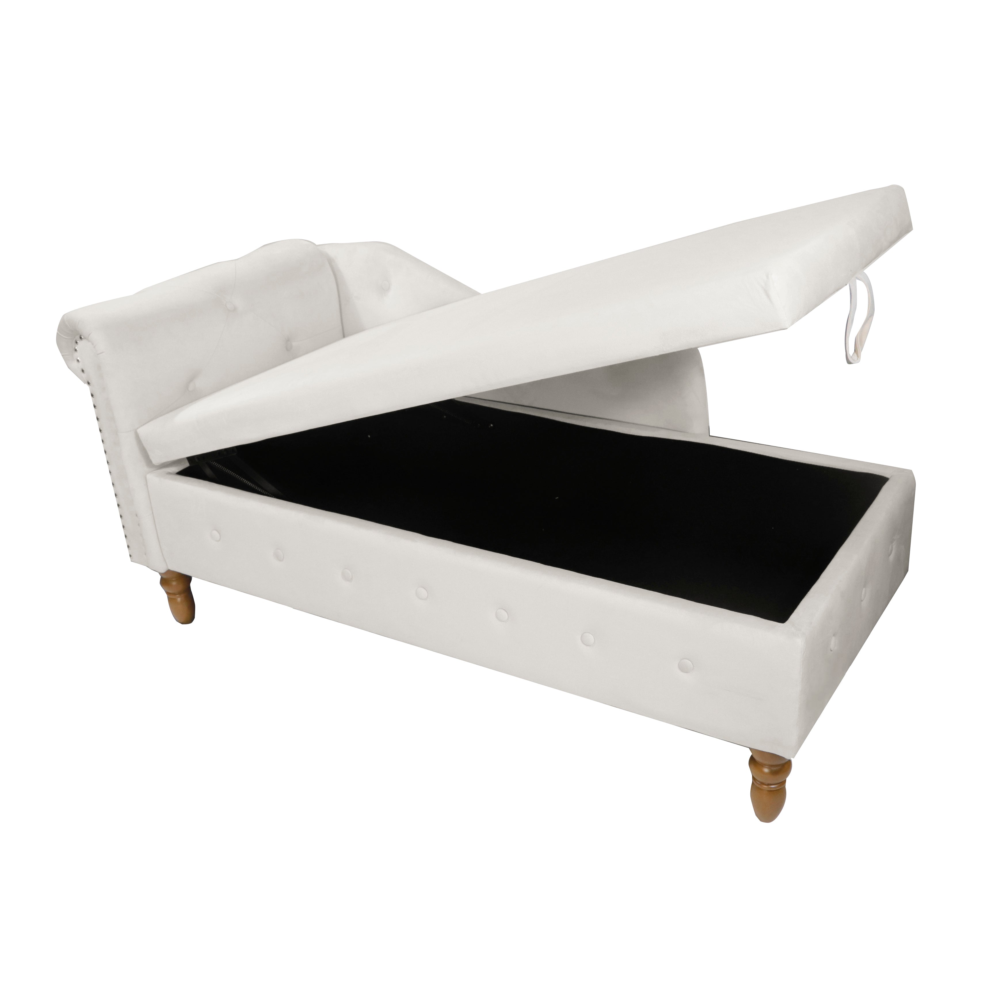 Beige Chaise Lounge