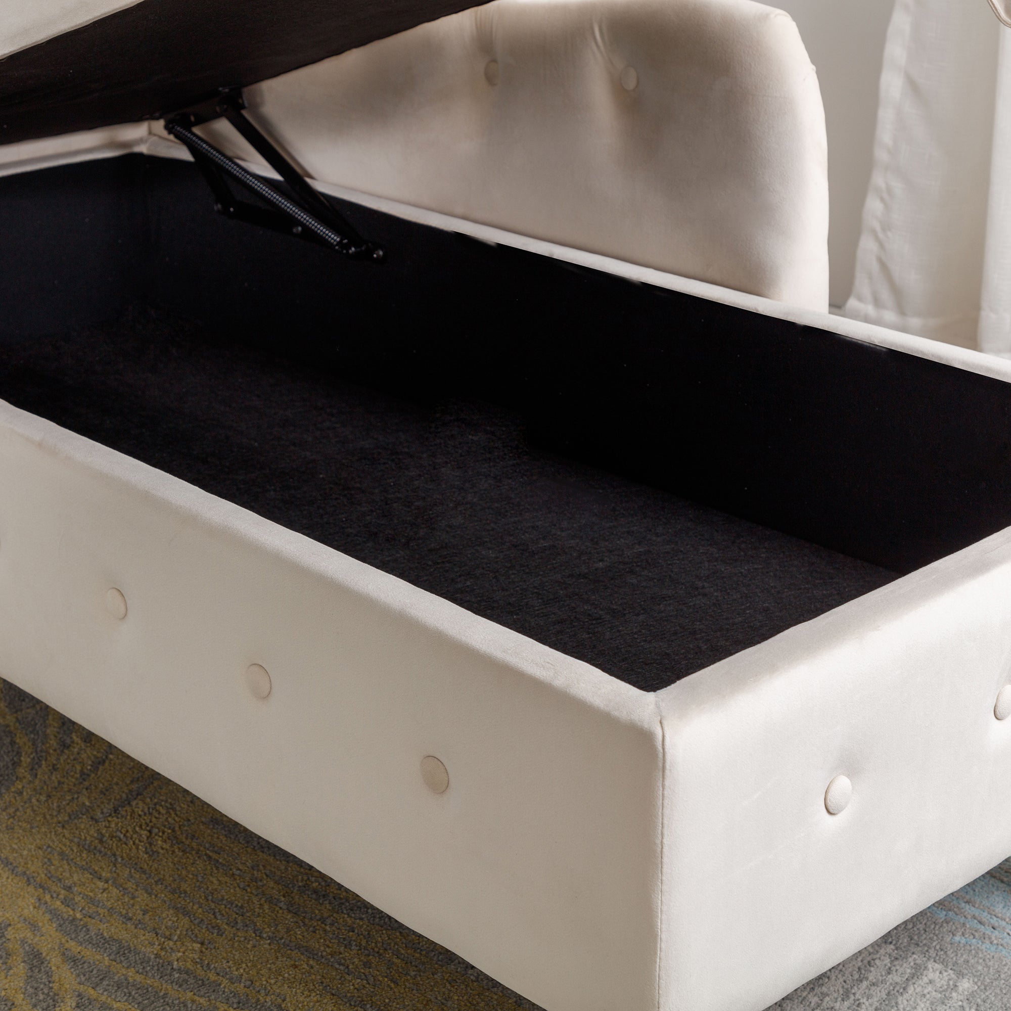 Beige Chaise Lounge