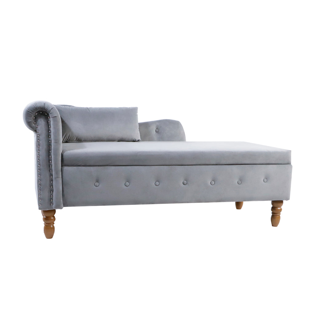 Grey Chaise Lounge