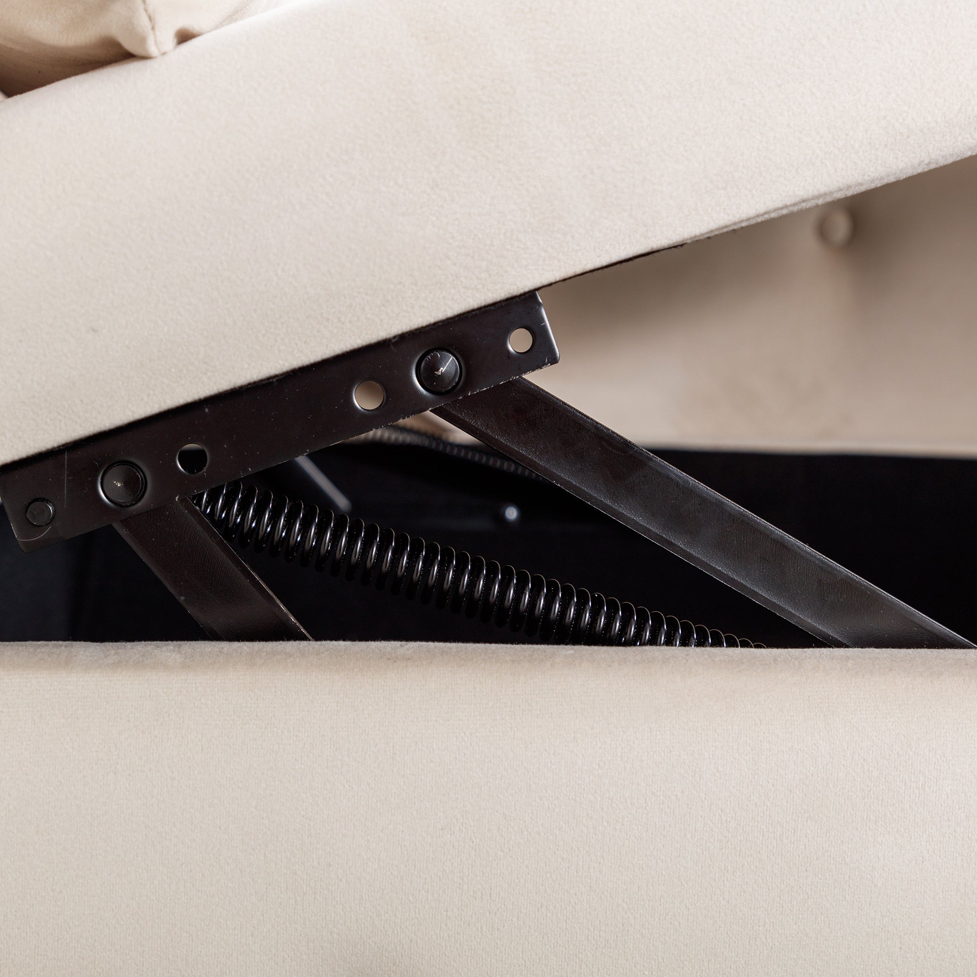 Beige Chaise Lounge