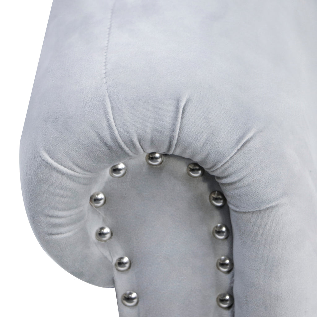 Grey Chaise Lounge