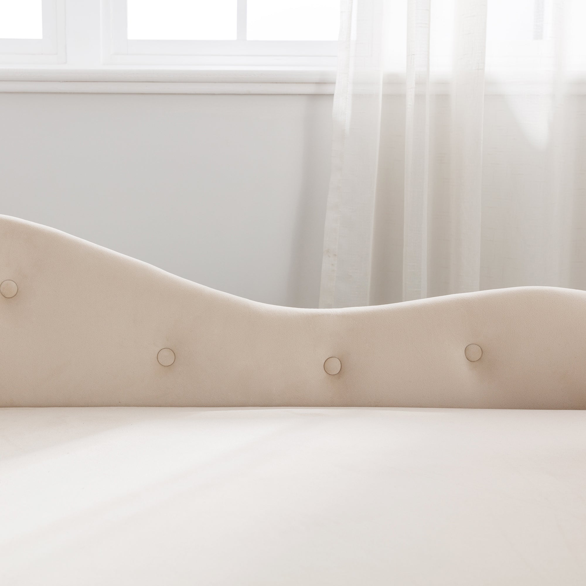 Beige Chaise Lounge