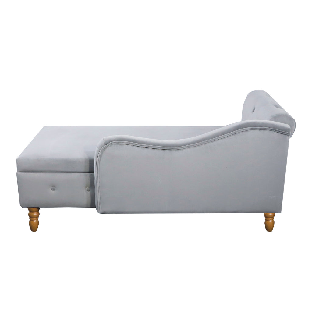 Grey Chaise Lounge