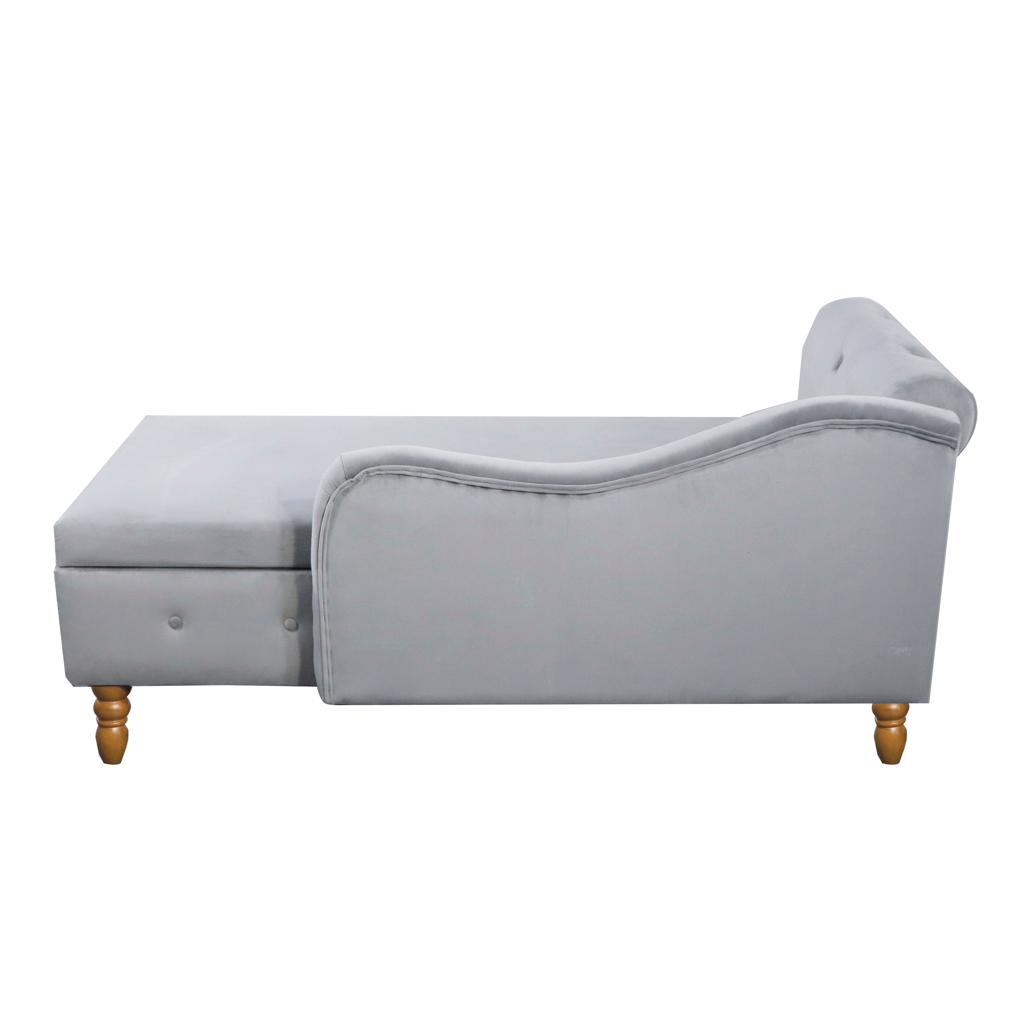 Grey Chaise Lounge
